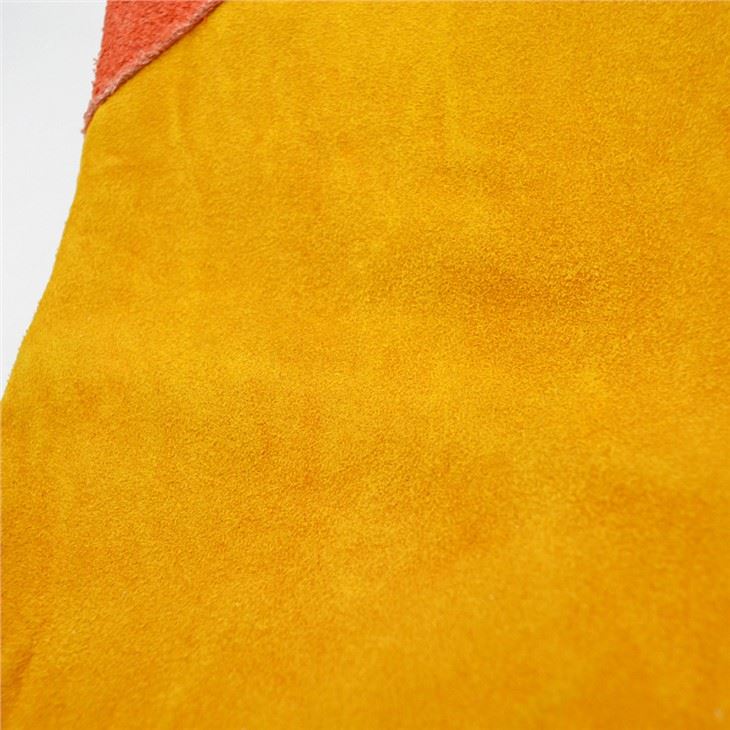 Work Safety Cow Two-layer Leather Argon Arc Leather Welding Gloves